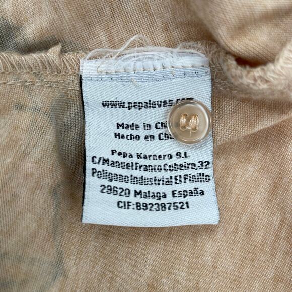 Bat Print Mini Dress Halloween Long Sleeve Spooky Fall Whimsigoth Pepaloves M - Picture 7 of 11